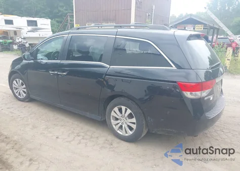 2014 Honda Odyssey Ex-L из США, поврежденный, VIN 5FNRL5H69EB028134